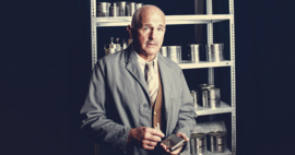 Fritz Egger als "DER HERR KARL"