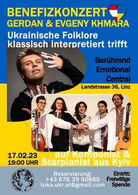 Benefizkonzert Gerdan & Evgeny Khmara