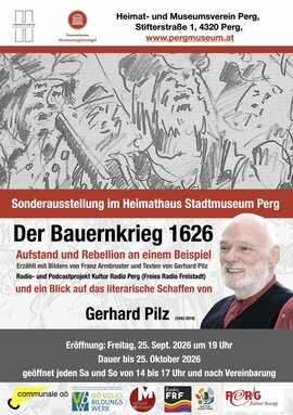 Ausstellung Bauernkrieg 1626 in Perg Ausstellung Bauernkrieg 1626 in Perg
