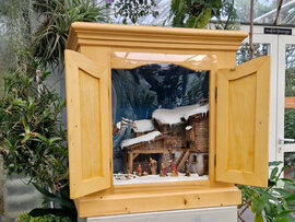 Krippenausstellung der Linzer Krippenfreunde im Botanischen Garten Krippenausstellung der Linzer Krippenfreunde im Botanischen Garten