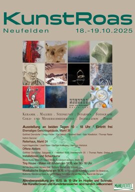 Auststellung in Ateliers und Leerständen