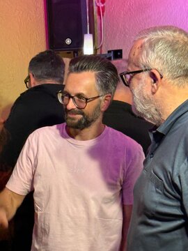 Christian Hartl mit Kons. Franz Saxinger