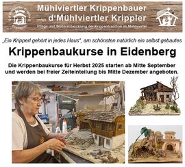 Krippenbaukurs - Herbst 2025