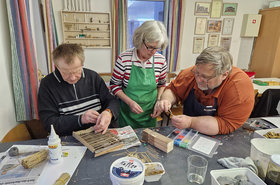 Linzer Krippenfreunde, Krippenbaukurs Jänner 2023