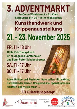 Plakat Adventmarkt