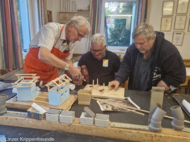 Linzer Krippenfreunde, Krippenbautreff