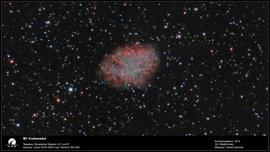 Supernovaüberrest im Sternbild Stier