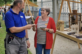 Ehrenamtstag 2025, Linzer Krippenfreunde waren dabei